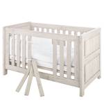 Lit bébé Line Gris - Bois manufacturé - 78 x 84 x 148 cm