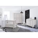 Lit bébé Line Gris - Bois manufacturé - 78 x 84 x 148 cm