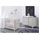 Babybett Line Grau - Holzwerkstoff - 78 x 84 x 148 cm