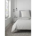 Parure de lit en renforcé Scatter Coton - Gris clair - 200 x 200 cm + 2 oreillers 80 x 80 cm