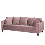 Bank Elnora (3-zits) fluweel - Mauve