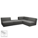 Ecksofa Elements IX Webstoff - Stoff TBO: 19 woven grey