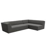 Ecksofa Elements VI Webstoff - Stoff TBO: 19 woven grey