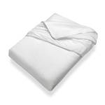 Drap-housse Kalmuck Coton - Blanc - 100 x 200 cm