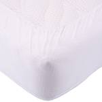 Drap-housse Kalmuck Coton - Blanc - 100 x 200 cm