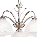 Hanglamp Milanese opaalglas/staal - 5 lichtbronnen