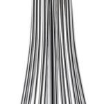 Pendelleuchte Whisk Klarglas / Stahl - 1-flammig - Silber