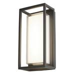 LED-Wandleuchte Ohio I Polycarbonat / Aluminium - 1-flammig