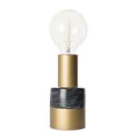 Lampe Lalande II Fer / Marbre - 1 ampoule