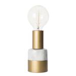 Lampe Lalande I Fer / Marbre - 1 ampoule