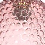 Hanglamp Irene glas/ijzer - 1 lichtbron - Roze