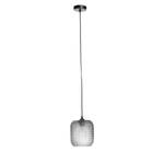 Suspension Irene Verre / Fer - 1 ampoule - Gris