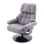 Fauteuil de relaxation Bloomer II Tissu - Gris