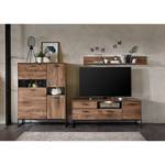 Highboard Meevoo II Eiche Rustikal Dekor / Graphit