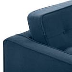 Sofa Kitee I (3-Sitzer) Microfaser - Microfaser Sela: Brilliantblau