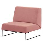 Fauteuil Litti I geweven stof - Geweven stof Nere: Mauve