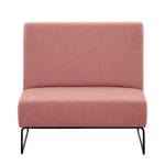 Fauteuil Litti I geweven stof - Geweven stof Nere: Mauve