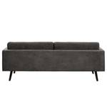 Sofa Kimito I (3-Sitzer) Webstoff - Webstoff Lito: Grau