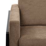 Fauteuil Hanko I Tissu - Tissu Lito: Cappuccino