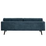 Sofa Kimito I (3-Sitzer) Webstoff - Webstoff Lito: Marineblau