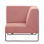 Fauteuil Litti II geweven stof - Geweven stof Nere: Mauve