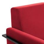 Fauteuil Hanko I fluweel - Velours Ravi: Rood