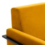 Fauteuil Hanko I Velours - Velours Ravi: Jaune moutarde