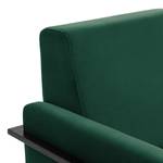 Fauteuil Hanko I Velours - Velours Ravi: Vert vieilli