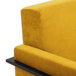 Fauteuil Hanko I Tissu - Tissu Lito: Jaune maïs