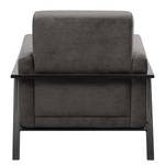 Fauteuil Hanko I Tissu - Tissu Lito: Gris