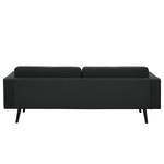 Sofa Vagnas I (3-Sitzer) Webstoff - Webstoff Nere: Schwarz