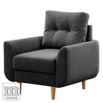 Fauteuil Kaavi I Tissu - Tissu Deran: Anthracite