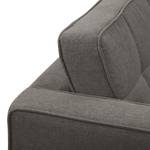 Sofa Vagnas I (3-Sitzer) Webstoff - Webstoff Nere: Grau