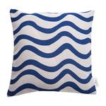 Kussensloop Copacabana textielmix - Blauw - 45 x 45 cm