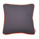 Housse de coussin Neon Edge Coton - Gris / Orange