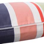 Housse de coussin Vertically Stripes Coton - Corail