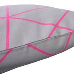 Kissenbezug Geometric Lines Baumwollstoff - Pink