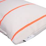 Kussensloop Neon Stripes textielmix - Oranje - 70 x 30 cm