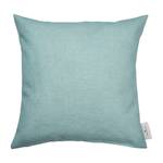 Housse de coussin Basic Rough Fibres synthétiques - Gris menthe