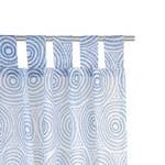 Lusgordijn Sprinkled Circles textielmix - Zeeblauw