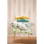 Housse de coussin Helen Satin - Vert pastel / Rose