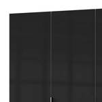 Drehtürenschrank Level 36 C Hochglanz Schwarz / Weiß - 250 x 216 cm - Ohne - Ohne Spiegeltür/-en