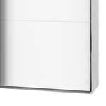 Armoire à portes coulissantes Level 36C Blanc / Noir brillant - 300 x 216 cm - Sans