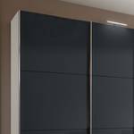 Schwebetürenschrank Level 36 C Hochglanz Schwarz / Weiß - 350 x 236 cm - Ohne