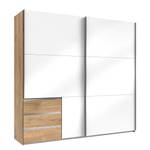 Schwebetürenschrank Level 36 C Hochglanz Weiß / Eiche Dekor - 250 x 216 cm - 3