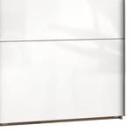 Armoire à portes coulissantes Level 36C Imitation chêne / Blanc brillant - 250 x 216 cm - 3