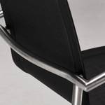Table et chaises Marbella II (7 élém.) Acier inoxydable / Ergotex - Argenté / Noir