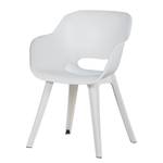Table et chaises Split I (5 éléments) 100 % polypropylène - Blanc
