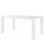 Table Tresco Blanc brillant - 160 x 90 cm