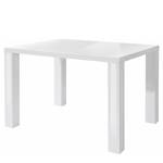 Table Tresco Blanc brillant - 120 x 90 cm